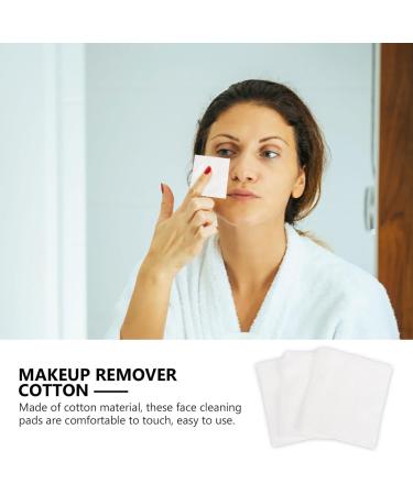 Beavorty 200pcs Makeup Remover Pads | Facial & Nail Polish Remover Pads - Cotton Cleansing Face Pads for Gentle Cleaning - Buy Online on SooperMarket.com