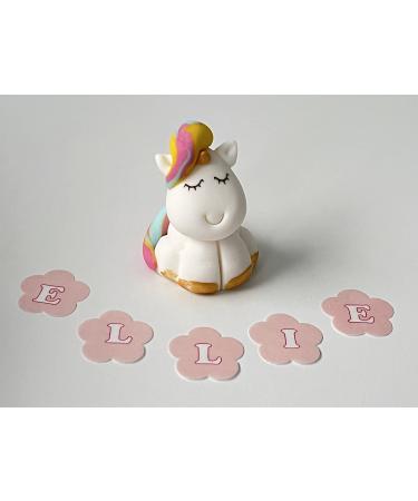 SugArt Unicorn Edible Cake Toppers | Handmade Animal Cake Decorations for Birthdays Easter Decorations or Baby Showers | Perfect on Fondant Butter Cream & Icing Sugar Cakes | Contains Food Colors