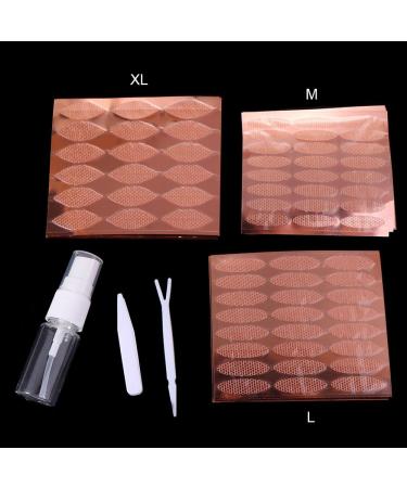 Leadigol Invisible Double Eyelid Tape - Lace Mesh Eyelid Stickers | Self-Adhesive Eye Lift Strips | Waterproof Beauty Solution for Women | International Shipping Available - Buy Online on SooperMarket.com