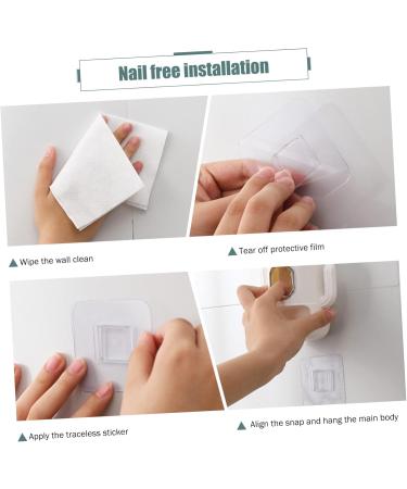 Alipis Automatic Toothpaste Dispenser & Toothbrush Holder - Wall-Mounted Toothpaste Press for Easy Squeezing - Ideal for Home & Travel - Buy Online on SooperMarket.com