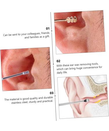 6-Piece Stainless Steel Ear Cleaning Set for Kids - Ear Wax Removal Tool Kit - Buy Online on SooperMarket.com