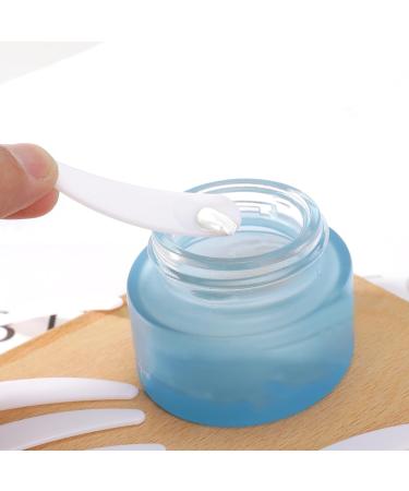 10-Piece Mini Cosmetic Spatula Set - Bent Cream Scoops for Makeup Masks & Gel - Perfect for Stirring & Application - Buy Online on SooperMarket.com
