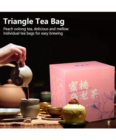 Tea Bags Fruit Oolong Tea Bag Peach Oolong Tea Bag Peach Oolong Tea Bag Cold Brew Flower Fruit Individual Tea Bags 10 Count - Buy Online on SooperMarket.com