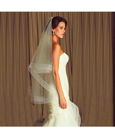 Abbaoww 4 Wide Stiff Horsehair Braid - 25 Yards | Polyester Boning Sewing Wedding Dress Accessories - White - Buy Online on SooperMarket.com