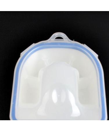 Harilla Professional Nail Soaking Bowl Nail Art Tool Thickened Double Layer Gel Nail Polish Remover Bowl for Nails Spa Blue - Buy Online on SooperMarket.com