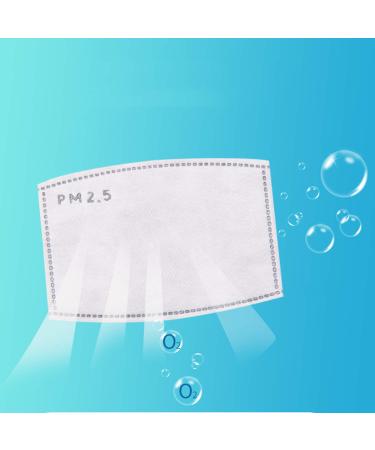 10PCS Activated Carbon Anti Haze Filter Replacement Papers - Buy Online on SooperMarket.com