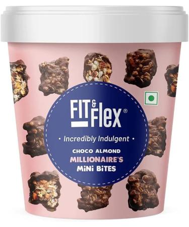 Fit & Flex choco almond millionaires Mini Bites 6x70g - sold by UKWT - Buy Online on SooperMarket.com