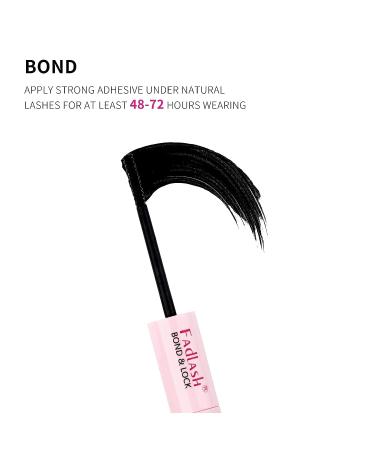Lash Bond & Seal Cluster Glue Kit | Strong Hold | Latex-Free | DIY Eyelash Extension Kit for Sensitive Eyes - Buy Online on SooperMarket.com