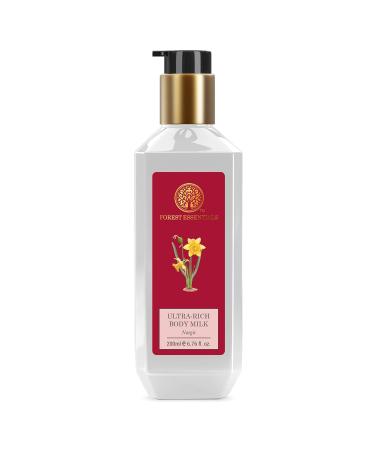 Buy Forest Essentials Nargis Ultra Rich Body Lotion 200ml - Luxurious Hydration for All Skin Types | International Shipping Available - Buy Online on SooperMarket.com