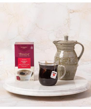 Teeccino Vanilla Nut Herbal Tea - Caffeine Free, 25 Bags (5.3 oz) - Roasted Tea - Buy Online on SooperMarket.com