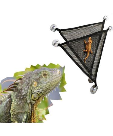 NA 2 Pcs Lizard Hammock Lounger Bearded Dragon Hammock Reptile Vines Hammock Black Reptile Hammock for Geckos Reptile Lizard - Buy Online on SooperMarket.com
