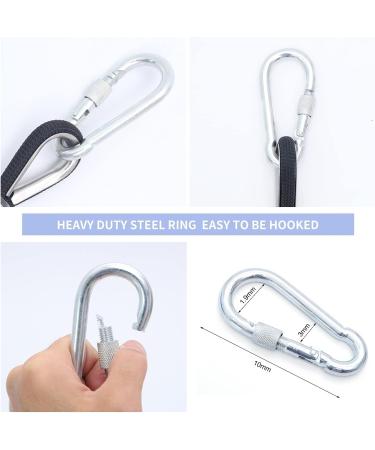 XINSHUNCAN 12mm Outdoor Climbing Rope - Static Rock Climbing & Tree Rappelling - Nylon Rope for Ice Climbing & Fire Rescue - 32ft with Steel Hooks - Buy Online on SooperMarket.com
