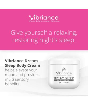 Vibriance Moisturizing Dream Sleep Body Cream | Full Body Dry Skin Moisturizer | Soothes, Relaxes & Rejuvenates Skin | 4 fl oz - Buy Online on SooperMarket.com