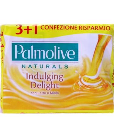 Palmolive"Indulging Delight" Milk and Honey Bar Soap 4pz x 90g