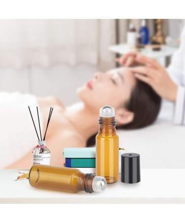 Greatforu 5ml Roll-On Glass Bottles for Essential Oils | Refillable Aromatherapy Containers with Opener (6 Pack) | Perfect for Home & Travel - Buy Online on SooperMarket.com
