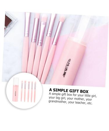 Buy Eye Shadow Brush Set - Eyeliner & Makeup Brush Holder Kits | Pink ABS Handle | International Shipping - Buy Online on SooperMarket.com