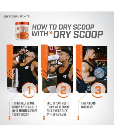 Dry Scoop Ballistic Supps Extreme Pre-Workout for Men and Women Fast Acting Increased Focus Strength & Energy (Just Peachy Diddly Dip) - Buy Online on SooperMarket.com