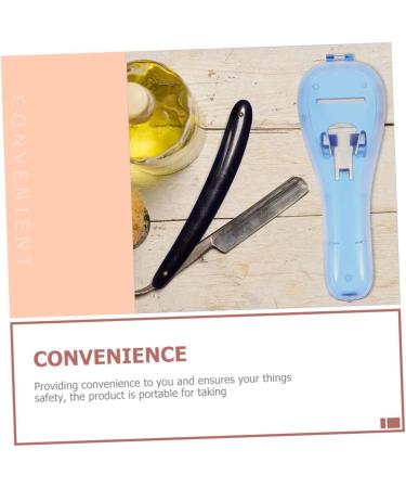 Magiclulu 4-Piece Razor Storage Box Set | Baby & Men's Shaving Cases | Travel Containers | Compact 16.5x6x3.5cm | Blue - Buy Online on SooperMarket.com