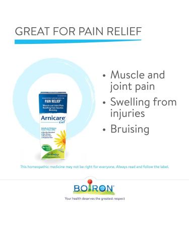 Boiron Arnicare Gel for relief of muscle and joint pain & Arnicare Tablets 60 Tablets Homeopathic Medicine - Buy Online on SooperMarket.com