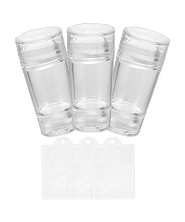 Minkissy 3 sentences nail art silicone stamp nailart stamping nail polish nail art pressure tool clear nail stamp made of silicone nail stamp yourself make silica gel manicure sticker