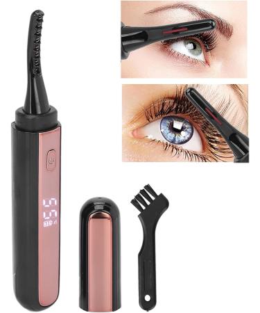 Electric Eyelash Curler - USB Heated Eyelash Clip with LCD Display & 4 Temperature Settings | Perfect for Stunning Long-Lasting Lashes - Women s Beauty Essential - Buy Online on SooperMarket.com