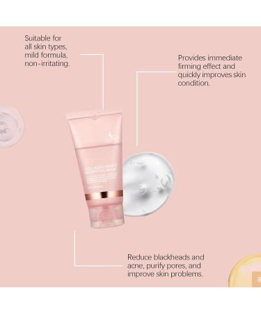 Collag-en Night Wrapping Masque Hydrating Peel Off Face Covers 75g Night Wrapping Facial Sheets Face Skincare For Women Nourishing Face Care For All Skin Types - Buy Online on SooperMarket.com