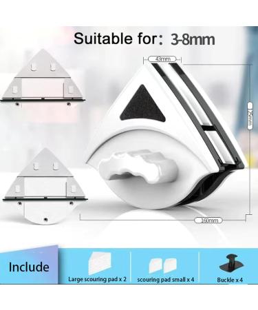 Magnetic Window Cleaner Double Side Magnetic Brush For Window Cleaning Household Cleaning Tool Magnetic Window Cleaner Magnet 1 count (Pack of 1) A - Buy Online on SooperMarket.com