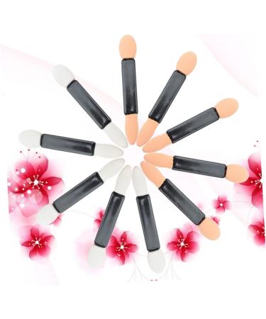 Baluue 100 Pcs Women Makeup Brush Make Eye Shadow Brush Eye Shadow Applicator Blending Brush mediumx2pcs Assorted Colorx2pcs - Buy Online on SooperMarket.com