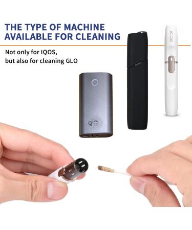 120 Pcs Double Head Cleaning Sticks for IQOS 2.4, 3.0 Duo/Lil/LTN - Wet Alcohol Cotton Buds for Oil Residues - Cleaning Pads Swabs for HEETS/GLO Heater - Buy Online on SooperMarket.com