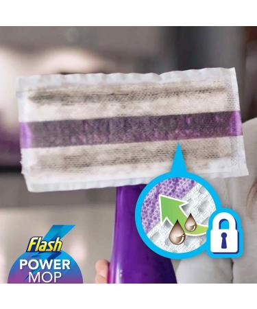 Power Mop Refills - 16 Absorbent Pads for Home Surface Cleaning - Buy Online on SooperMarket.com
