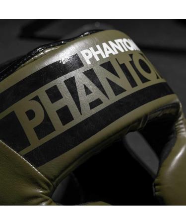 Phantom Head Guard APEX | Ultimate Boxing & MMA Protection | Unisex Full Face for Muay Thai & Fighting | Army Style - Buy Online on SooperMarket.com