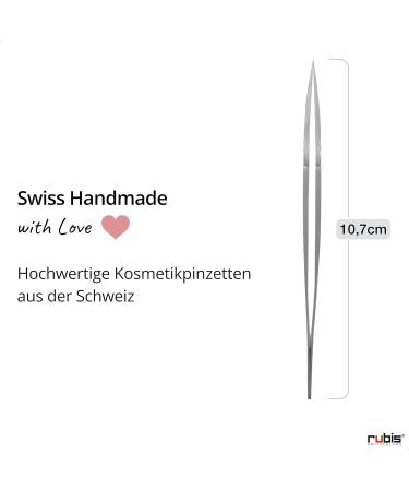 Rubis Splinter Tweezers | Precision Tweezers for Splinters Ingrown Hairs & Blackheads | Stainless Steel Quality - Buy Online on SooperMarket.com