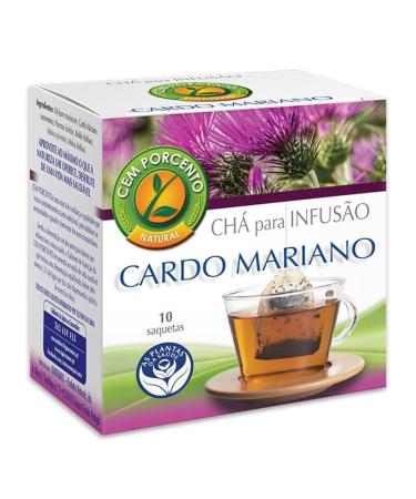 Cem Porcento - Milk Thistle (Silybum marianum L.) - 8 x 10 teabags (total: 80 teabags)