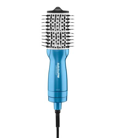 BabylissPRO Nano Titanium Professional Hot Air Dryer Brush For Styling And Drying Compact Size 2 Inch