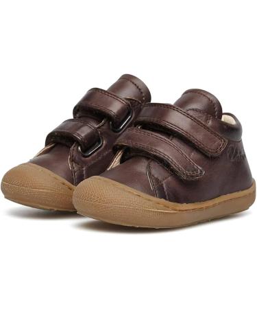 Naturino Cocoon VL Leather First-Steps Shoes - 4.5 UK Brown - Buy Online on SooperMarket.com