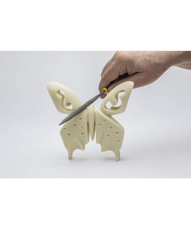 Sculpture Block - Polyurethane Foam Carving Block - Beige 15x15x5cm - 1 Pack - Buy Online on SooperMarket.com