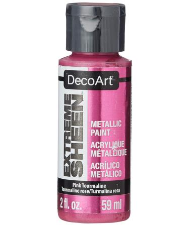 DecoArt Acrylic 2 Ounce Pink Tourmaline Extreme Sheen Paint 2 Fl Oz (Pack of 1) Pink Tourmaline