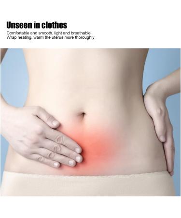 Warm Uterine Belt - USB Rechargeable Waterproof Heating Pad for Menstrual Cramps | 3 Gears Portable Polyurethane Pillows - Buy Online on SooperMarket.com