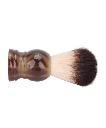 Premium Men's Shaving Brush with Resin Grip | Portable & Stylish Beard Rasier Brush for Facial Care at Home & Travel - Buy Online on SooperMarket.com