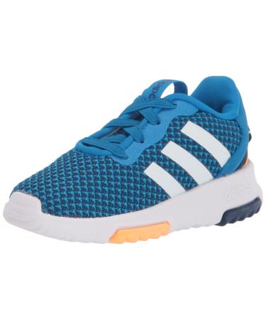 adidas Unisex-Child Racer Tr 2.0 Running Shoe Toddler (1-4 Years) 9.5 Toddler Blue Rush/White/Dark Blue