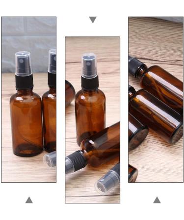 Frcolor 50ml Brown Spray Bottle with Refill - Fine Fog Atomizer for Essential Perfume Oil | International Shipping - Buy Online on SooperMarket.com