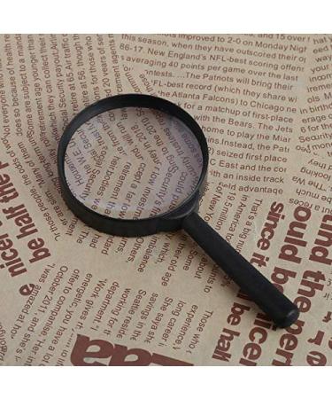 Magnifying Magnifier 60mm Hand Held 5X Magnifying Loupe Reading Glass Lens R9JC Good Times