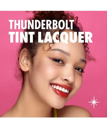 COLORGRAM Thunderbolt Tint Lacquer - 09 Soft Tok | Moisturizing High Pigment Lip Stain with Argan Oil - Long-Lasting & Weightless Formula - 0.2 fl.oz - Buy Online on SooperMarket.com
