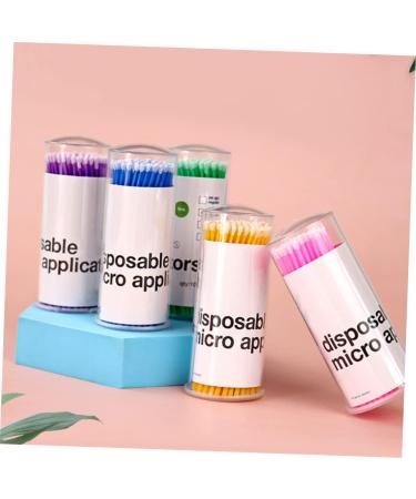 Angoily 5 Cotton Swab Makeup Sticks - Miniature Baby PVC | Buy Internationally for Perfect Precision Makeup - Buy Online on SooperMarket.com