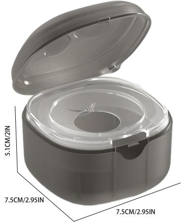 Kirdume Pacifier Organizer Box Stylish & Easy to Clean Dust-Proof Holder for Travel - Gray - Buy Online on SooperMarket.com