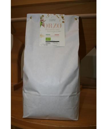 ORGANIC HULLED BARLEY ANCIENT CEREALS PRODUCTION IN ITALY PACK 1 PACK OF 4KG - Buy Online on SooperMarket.com