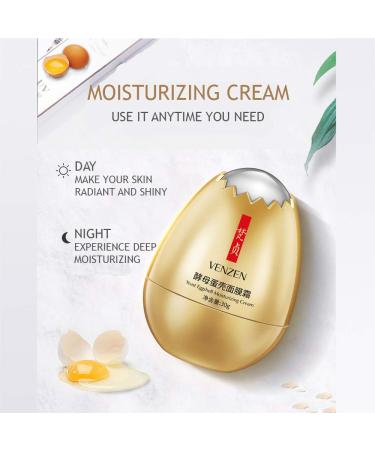 VENZEN Cream Yeast Eggshell - Anti-Aging Natural Soft Skin Essence | 30g - International Shipping Available - Buy Online on SooperMarket.com