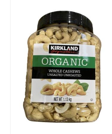 Kirkland Organic Cashews 1.13kg - Buy Online on SooperMarket.com