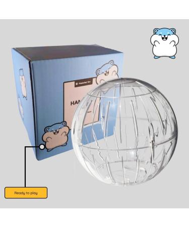 Hamster Inc Hamster ball 7 (18cm) Running exercise ball for Hamsters and Mice Light blue - Buy Online on SooperMarket.com
