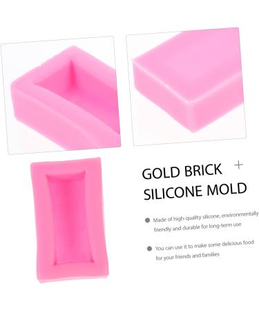 Zerodeko 2pcs Gold Brick Mold Sugar Craft Mold DIY Resin Jelly Shots Cake Baking Mold DIY Baking Mold Silicone Cake Mold Silicone Bar Mold Tuile Molds Silicone Silica Gel Decorate Chocolate - Buy Online on SooperMarket.com